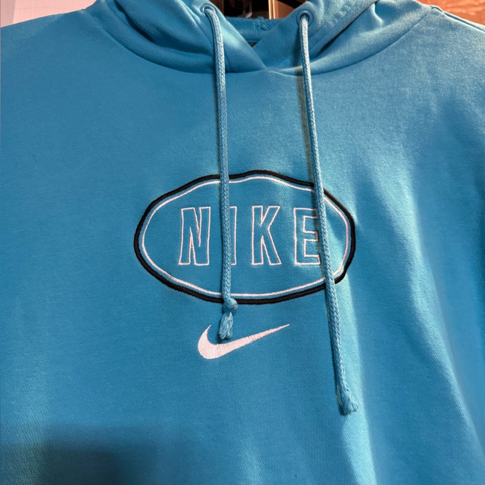 Nike Women’s Blue Hoodie Sweater - Picture 4 of 7